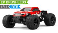 1/14 Tacon Valor Monster Truck Brushless Ready to Run 2.4ghz (Red) RC Remote Control Radio Car