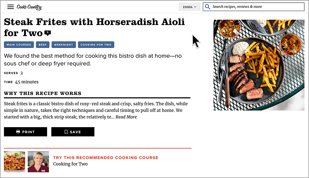 America's Test Kitchen "Super simple and VERY tasty! Member Comment