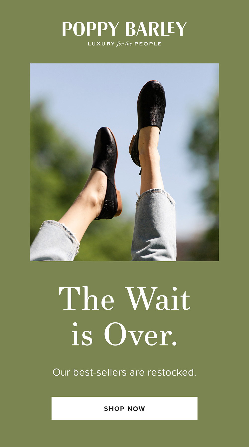 The Wait is Over. Our best-sellers are restocked.