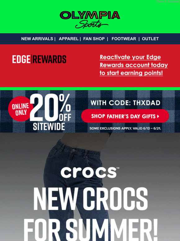 Crocs megamall discount sale 2019