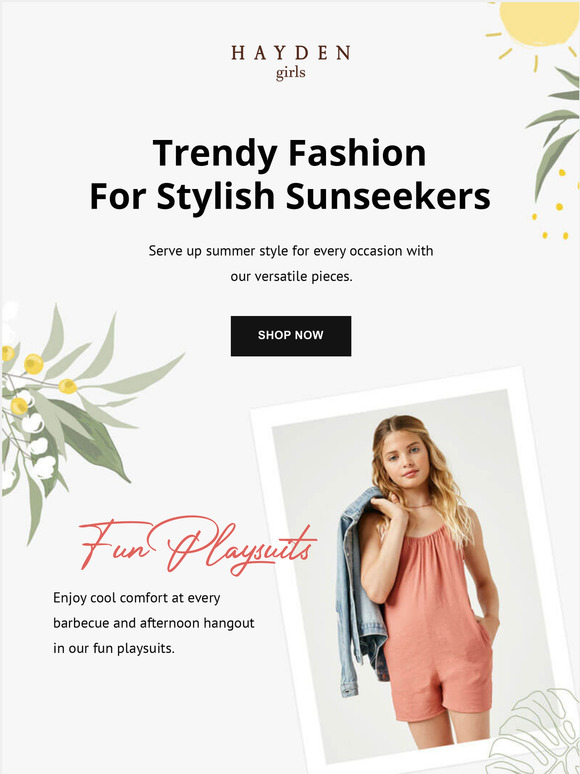 These breezy summer looks are a vibe