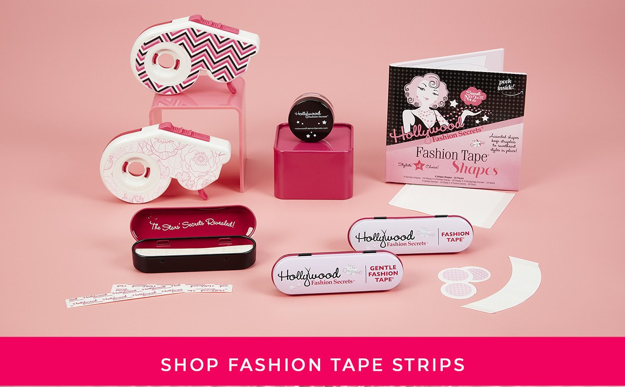 Hollywood Fashion Secrets: 30% Off Fashion Tape Strips, Liquid Fashion  Tape, & Fashion Tape Dots