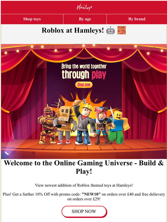 Hamleys Roblox At Hamleys Milled - what number is red in welcome to roblox building