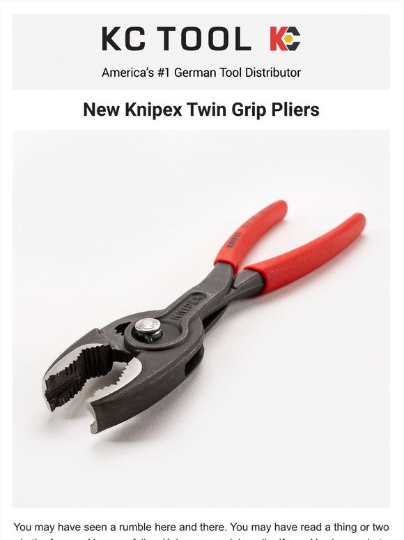 Pliers Sets By Gedore, Hazet, KC Tool, NWS, Stahlwille, Knipex - KC Tool