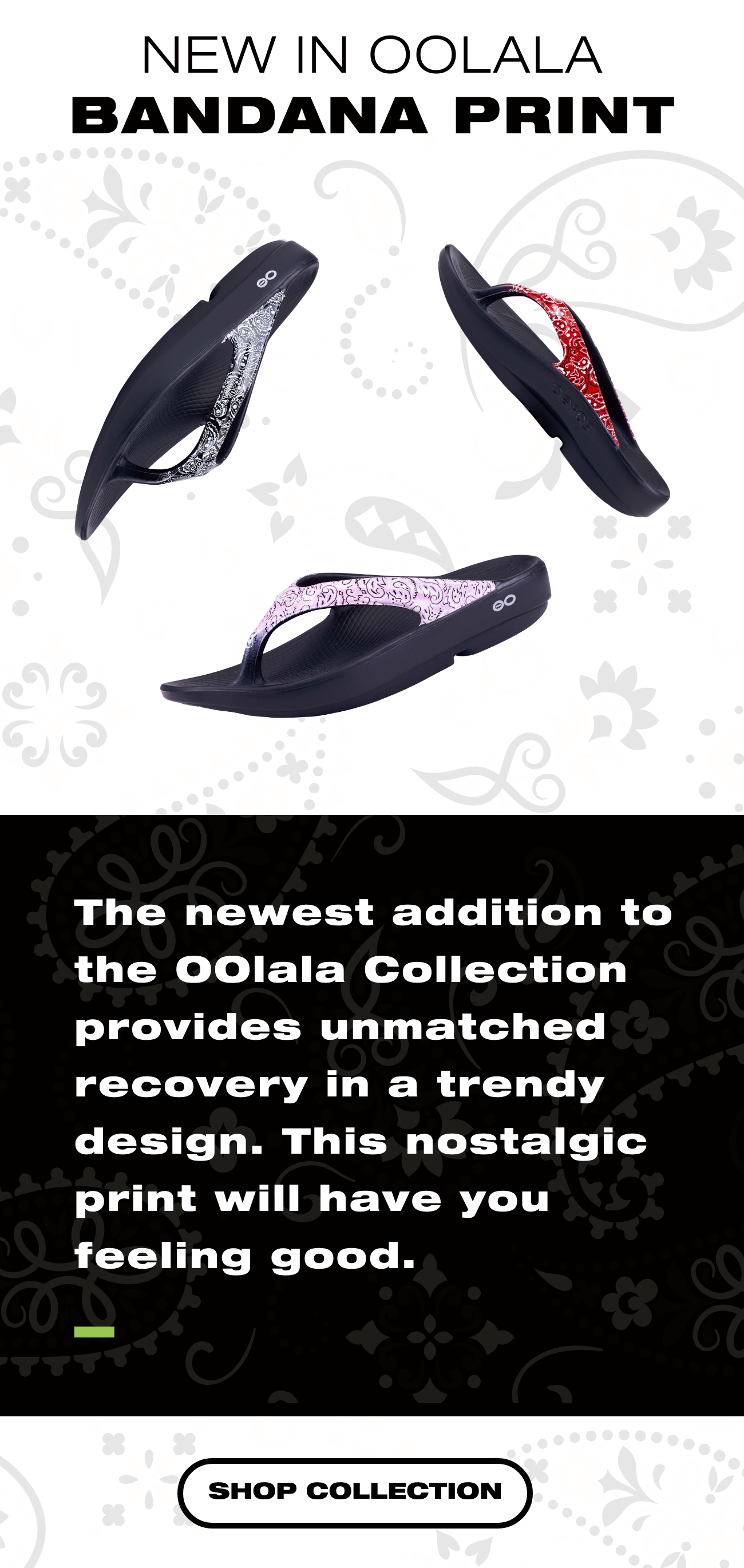 OOFOS: Bandana: The newest in OOlala | Milled