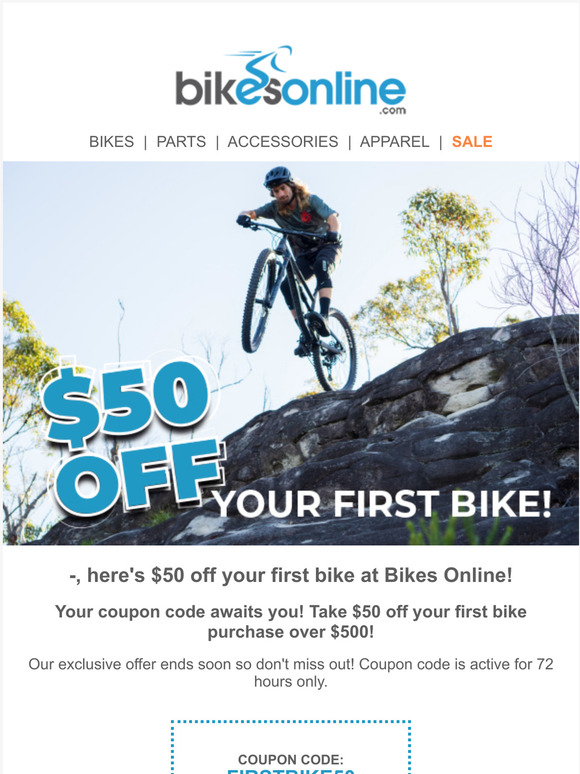 bikesonline discount