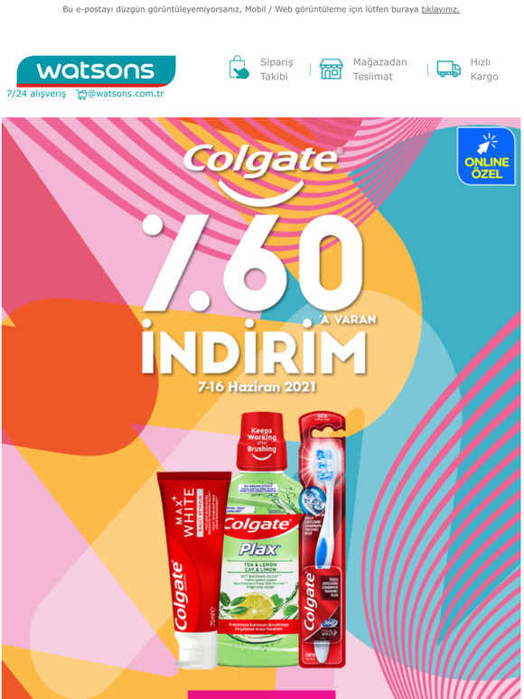 Colgate Az Bakm rnlerinde %60a Varan ndirimi Karma