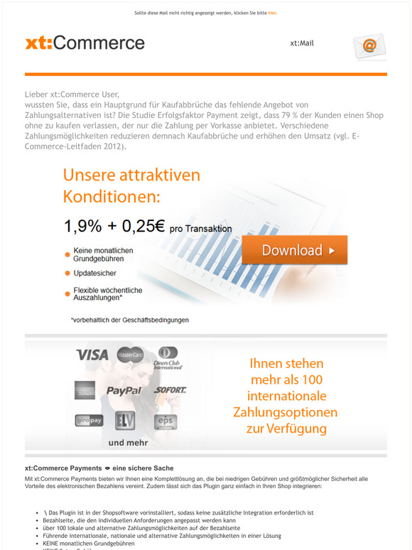 xt:Commerce Payments - die sichere Zahlungslsung fr Ihren Shop