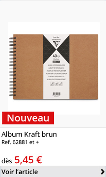 Album Kraft brun Ref. 62881 et +