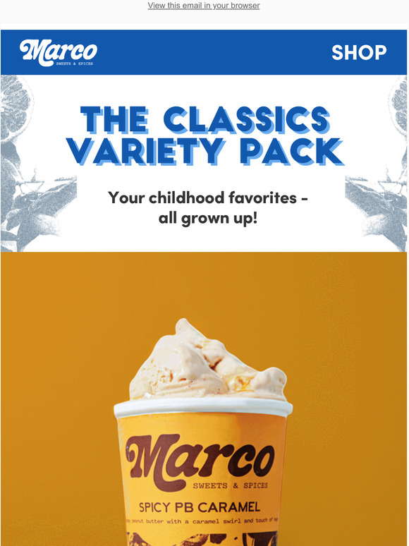 Your Favorite Flavors All Grown Up - Shop Classic Variety Pack