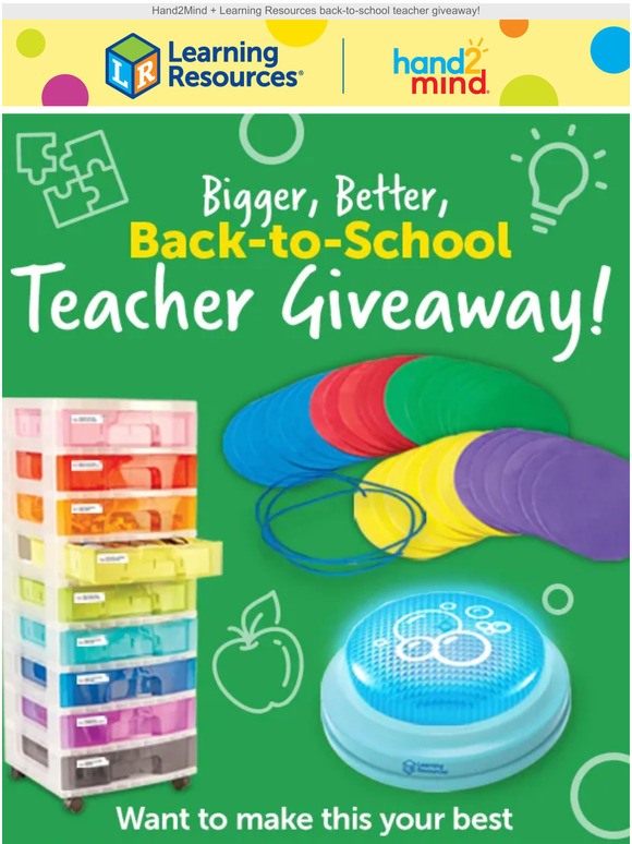Learning Resources Enter & win 2,000 in classroom learning tools! Milled