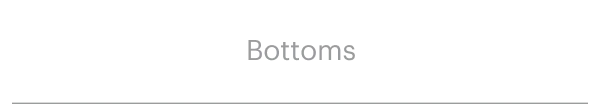 Bottoms
