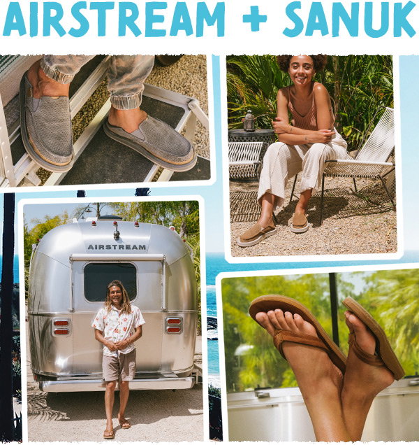 Airstream x Sanuk Men's Tow'd Up Soft Top Flip Flop – Airstream Supply  Company