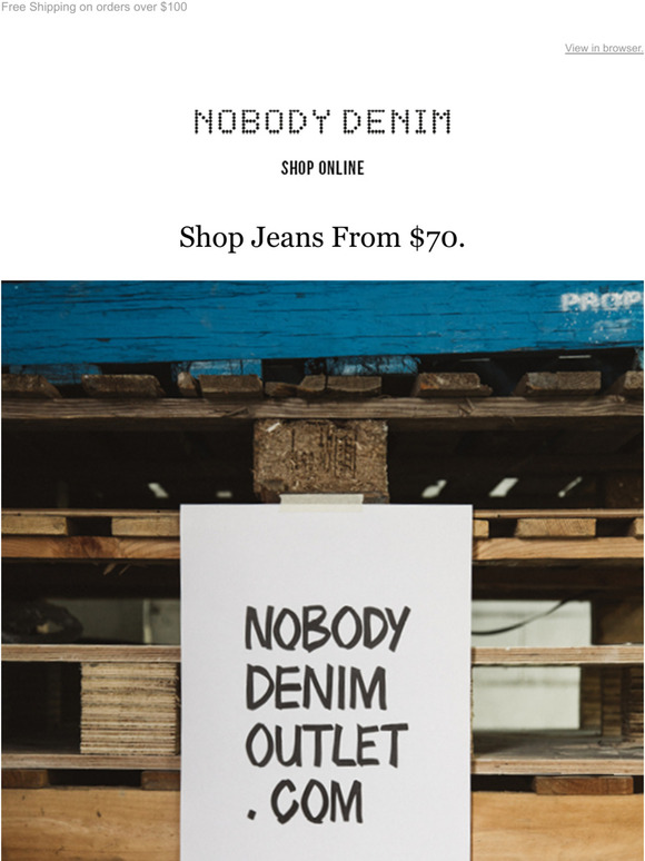 nobody jeans outlet