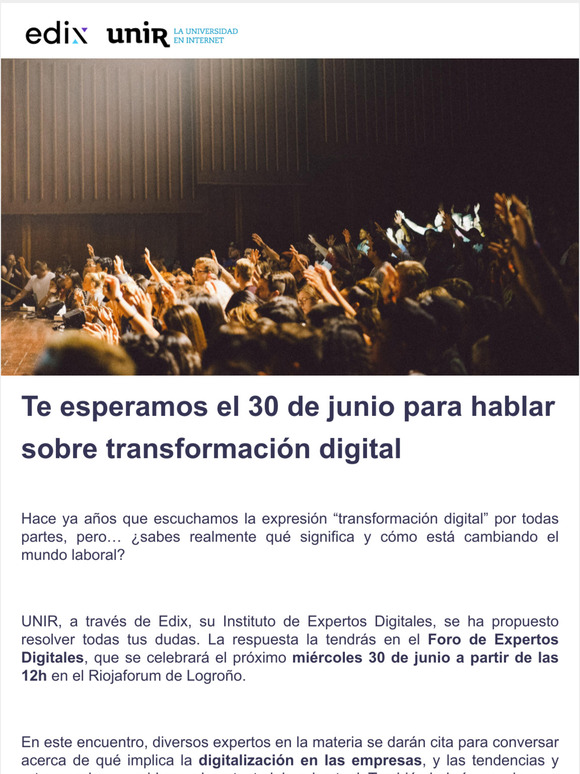 Foro de Expertos Digitales: Te lo vas a perder?