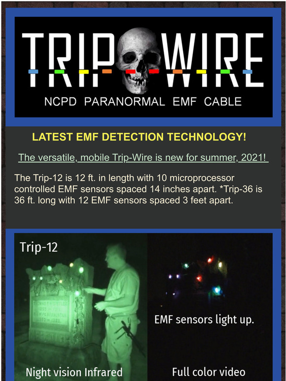 EMF TripWire Trip 36 – NCPD