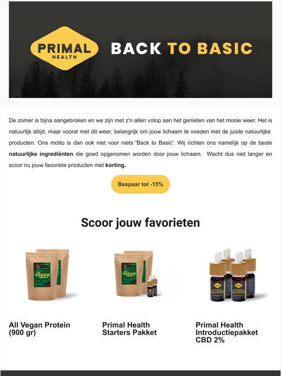 Tot wel 15% korting op jouw bestelling.