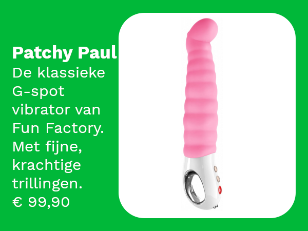 Fun Factory Patchy Paul: Krachtige G-spotvibrator