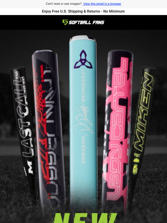 New Slowpitch Bats!