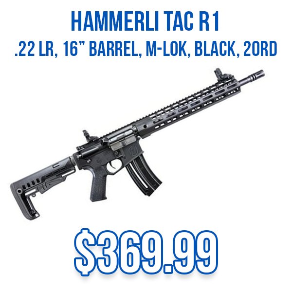Hammerli Tac R1 available at Impact Guns!
