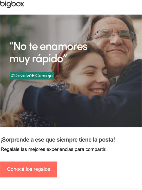 -Regalale las mejores experiencias nicas a pap