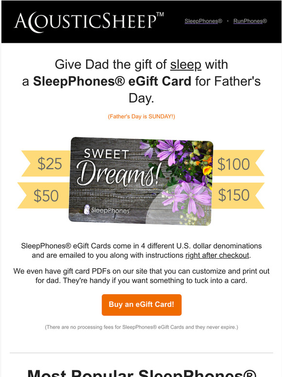 Father's Day is SUNDAY!