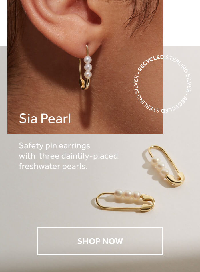 Safety Pin Chain Earring - Sia Link, Ana Luisa