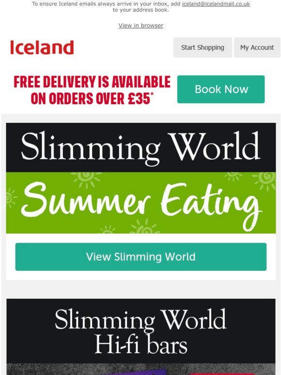 Slimming World Summer Eats