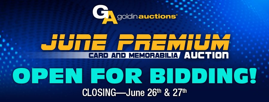 Top 10 Sales from Goldin Auctions' 2018 Spring Auction