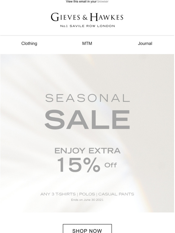 Seasonal Sale