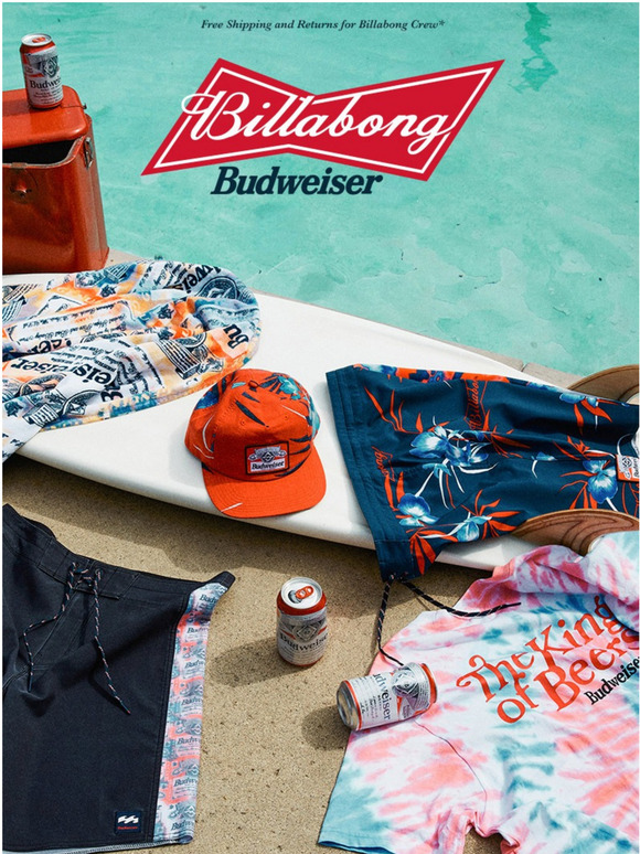 budweiser billabong