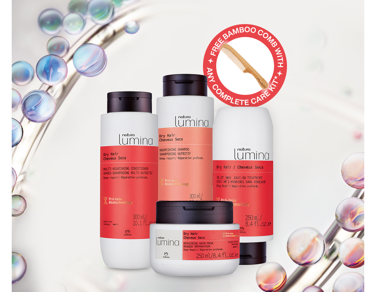 Natura Brasil (US): FAQ Friday: Lumina Dry Hair Complete Care! | Milled