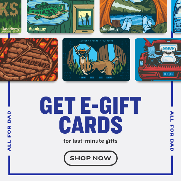 Academy Sports Outdoor Last Minute Gift Get Dad An E Gift Card Before Its Too Late Milled