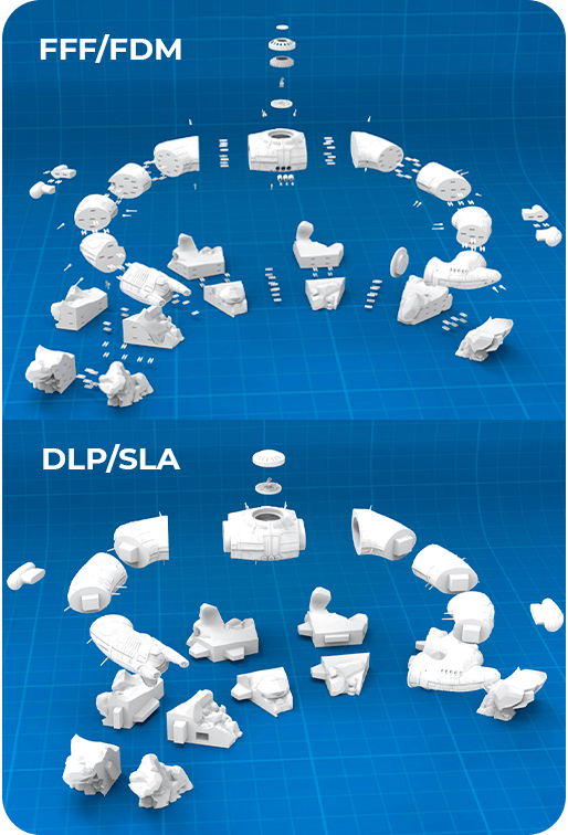 STL file Ship on a stand JUGGERNAUT of engineers from the planet LV-223  (Prometheus) 🚢・3D printable model to download・Cults