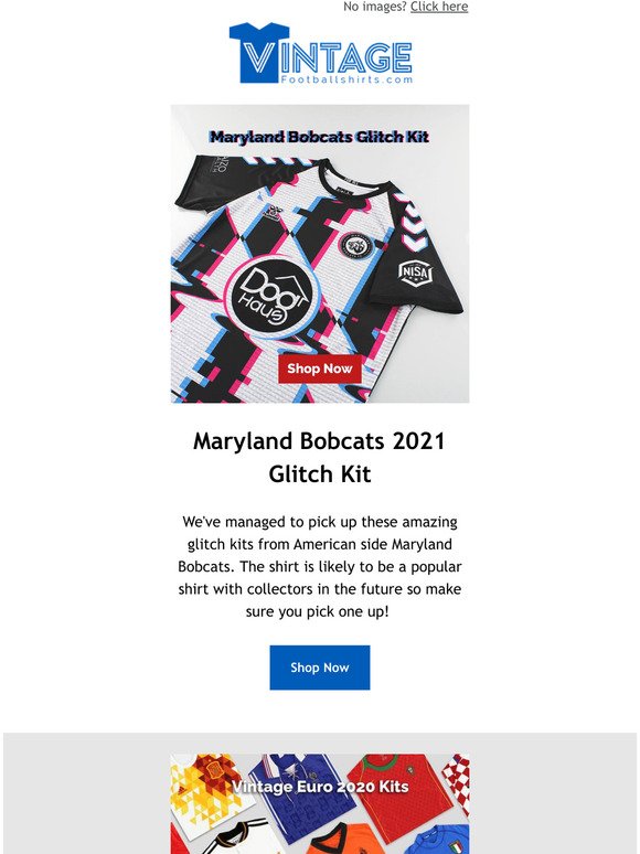 Maryland Glitch Kits and Euro 2020 Classics 