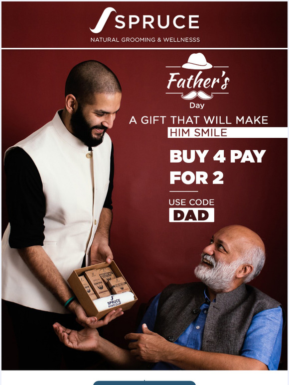 Buy 4 Pay for 2 Mega Sale this Father's Day!