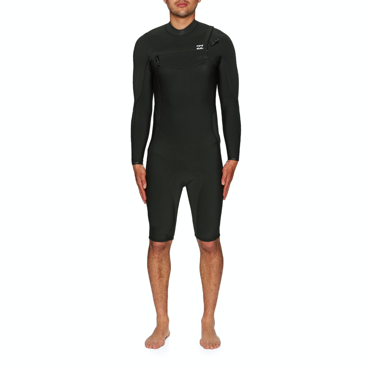 Billabong 2/2mm Absolute Chest Zip Spring Gbs Mens Wetsuit - Black