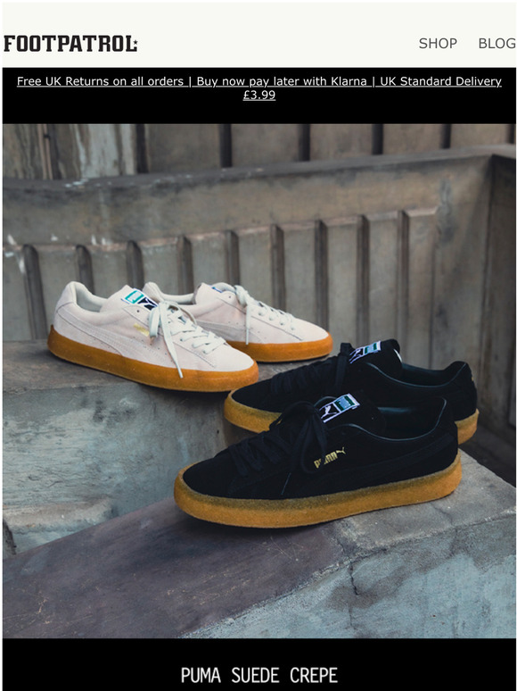 footpatrol puma suede