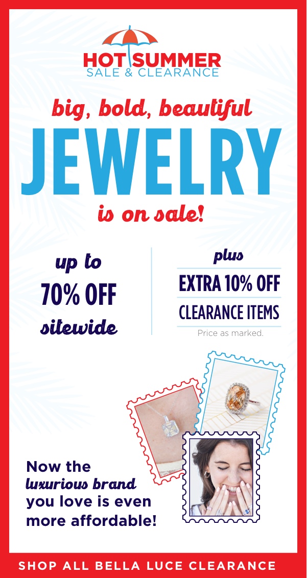 bella luce jewelry clearance