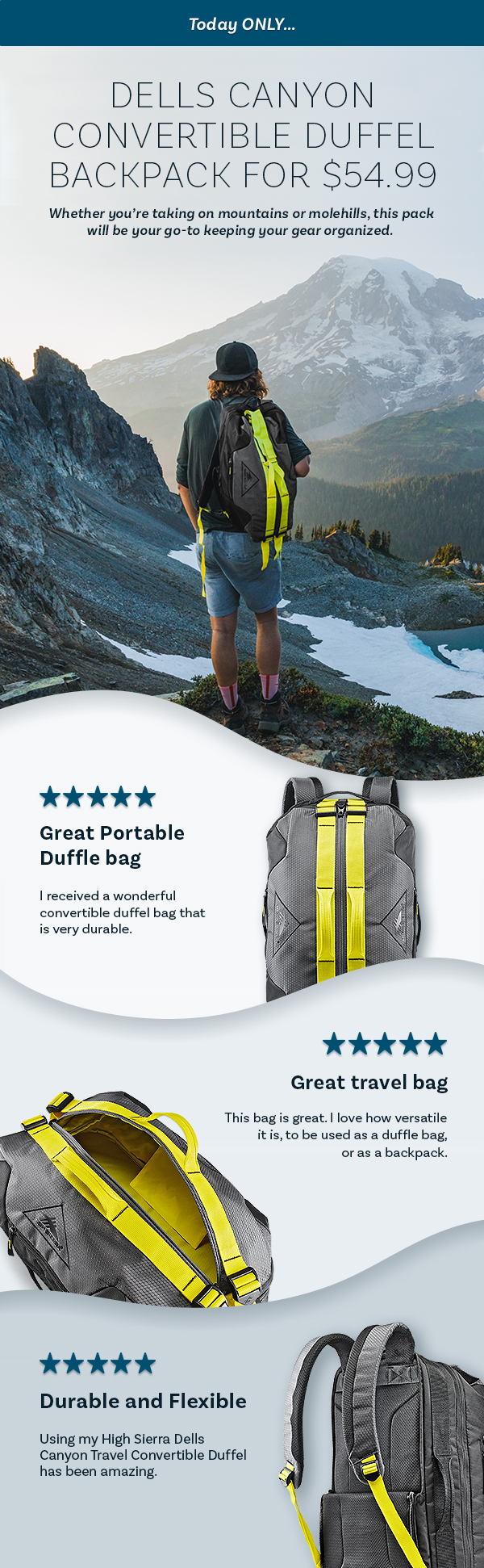 high sierra dells canyon