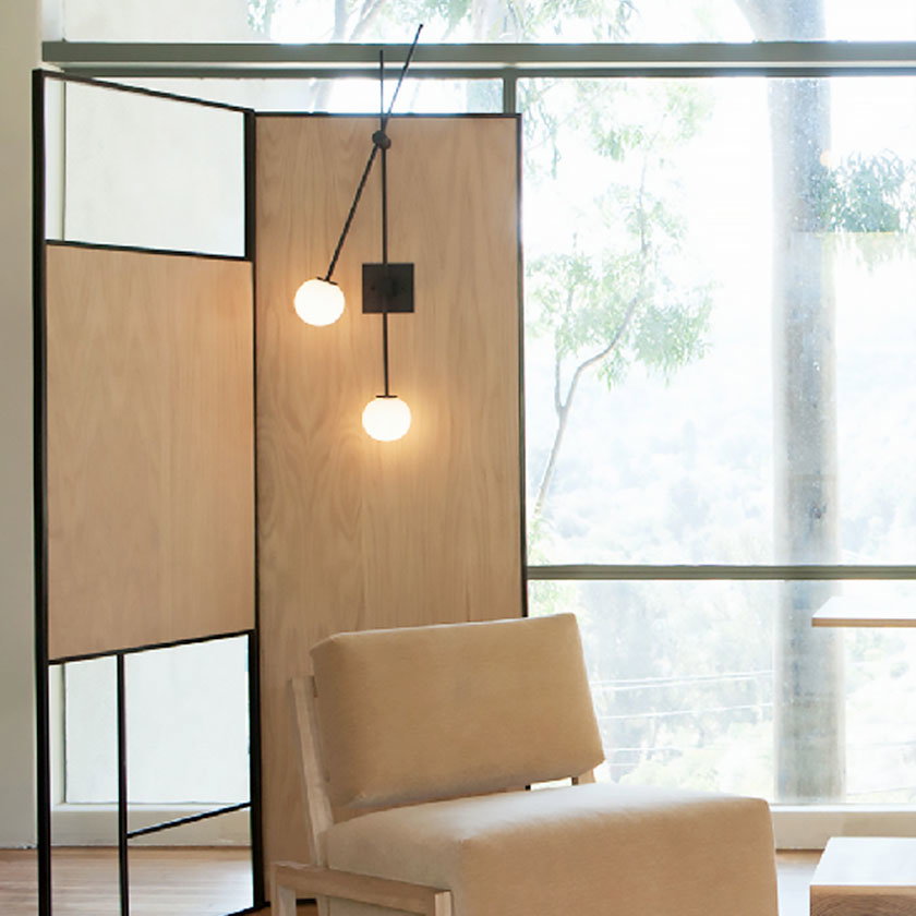 Tempo Wall Sconce by ATELIER de TROUPE.