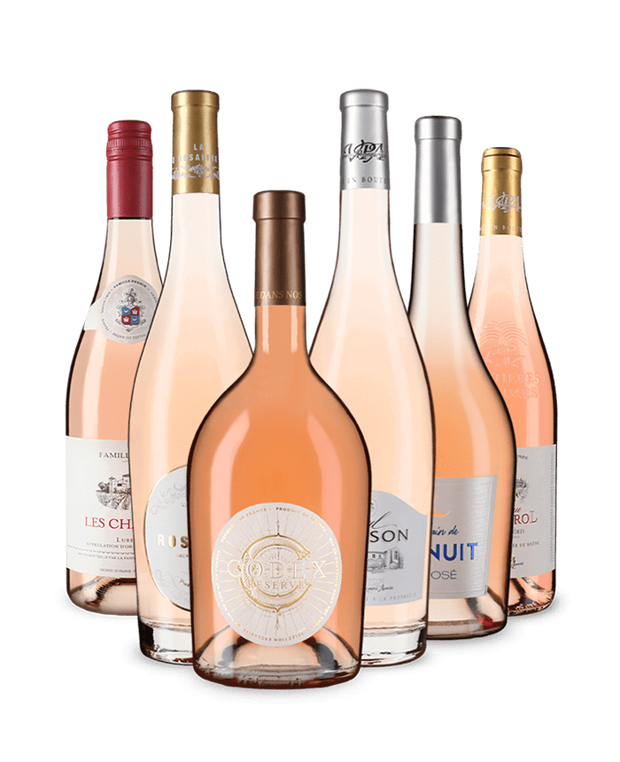 Trinkgenuss in Rosé:  Rosé-Träume aus Südfrankreich im 6er-Paket