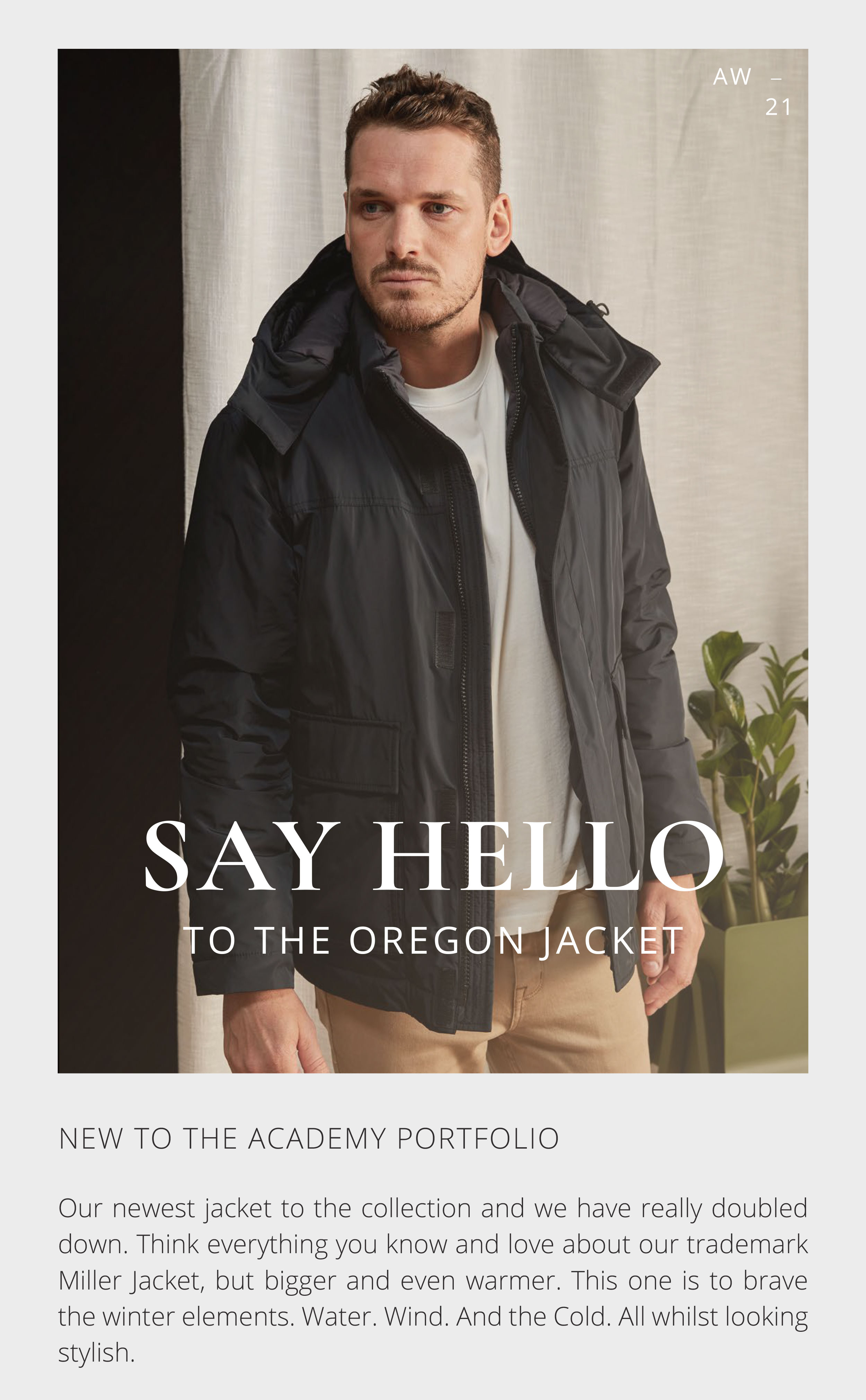 academy brand miller jacket