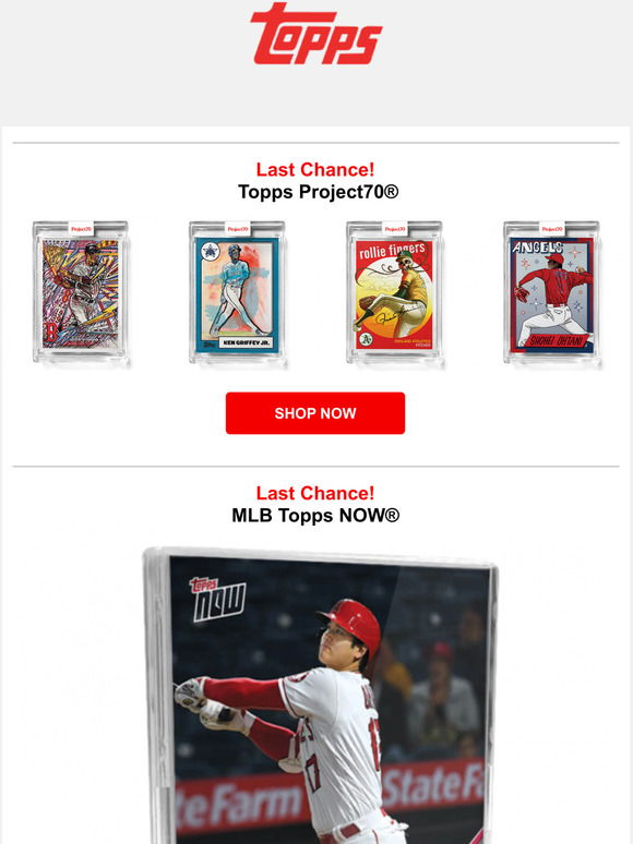 Topps NOW MLB Aaron Judge Julio Rodriguez Ohtani Elly De La Cruz