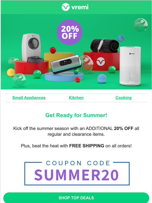 Summer Sale. 20% Off. What Are You Waiting For?
