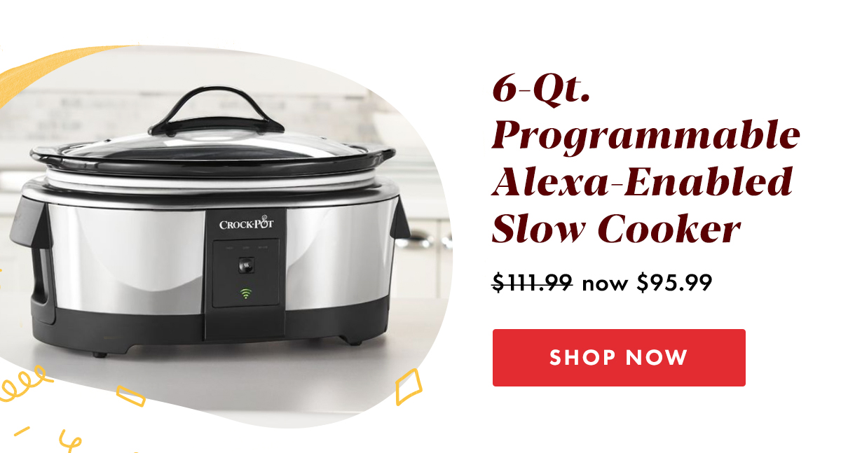 alexa enabled slow cooker