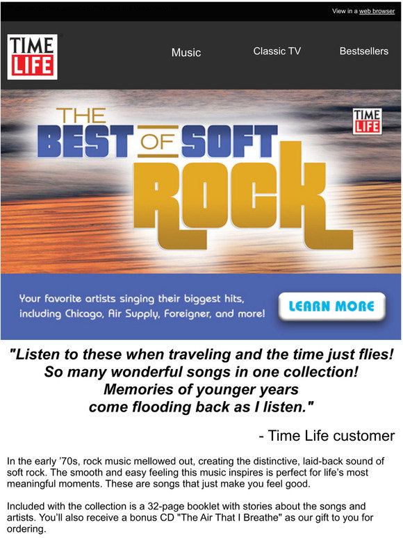 classic soft rock time life box set
