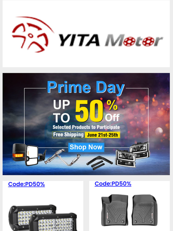Today is the PRIME DAY-YITAMOTOR