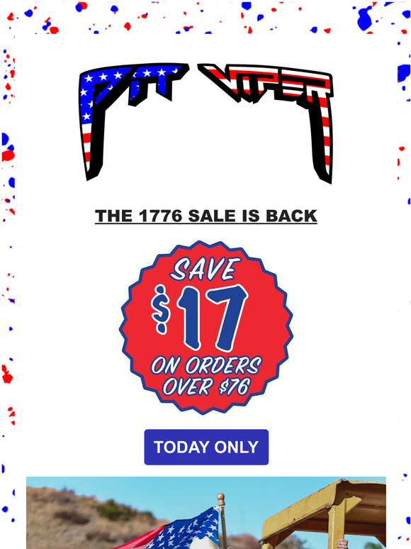 Pit Viper TODAY ONLY 17 off orders of 76+ Milled