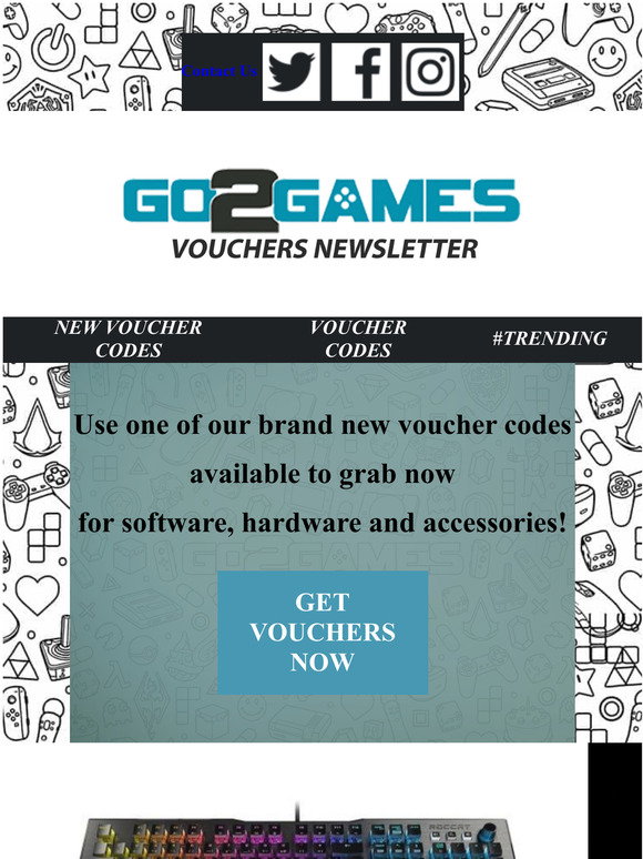 Go2Games: Trending Voucher Codes + New Voucher Codes - Go2Games Weekly ...